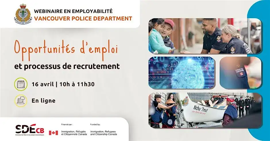 Vancouver Police Department | Information emploi et recrutement