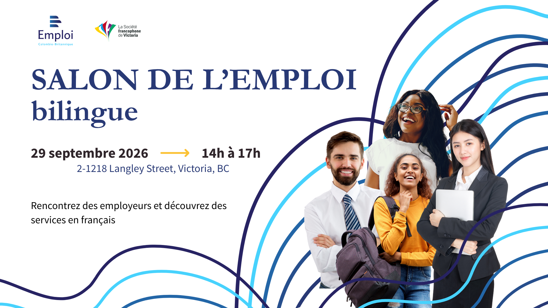 Salon de l’emploi bilingue de Victoria