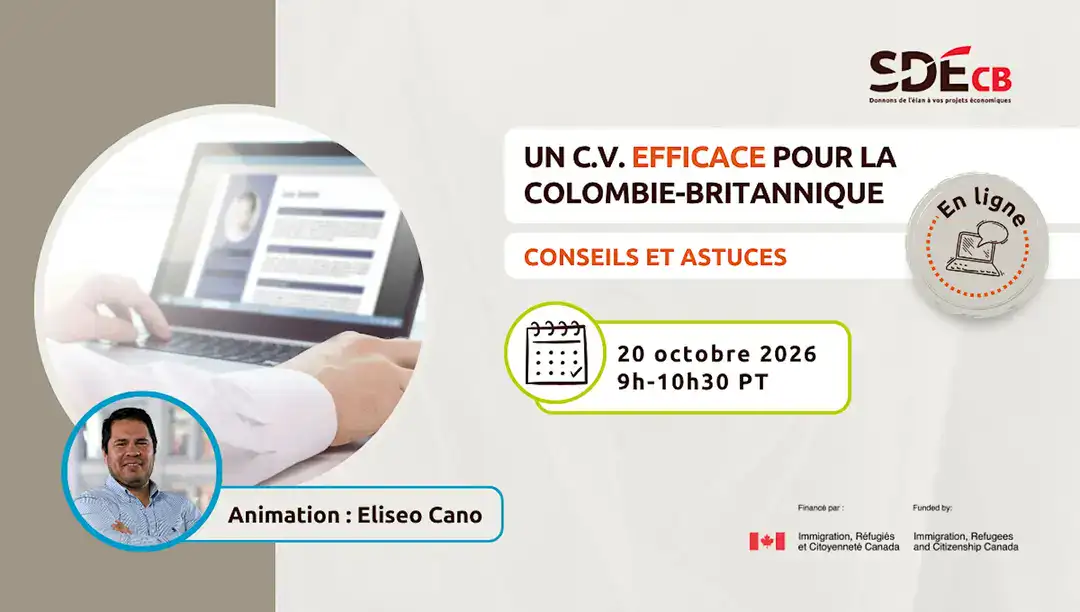 Un CV efficace pour la Colombie-Britannique